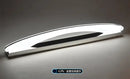 Modern curved white led mirror light fixture bathroom sconce