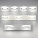 Modern white rectangular led mirror light bathroom wall lamp