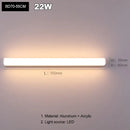 Modern warm white led mirror light wall sconces bathroom fixtures