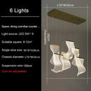 DecorBites™ LED Modern Ceiling Chandelier for Living Room Staircase Restaurant Attic Home