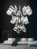DecorBites™ LED Modern Ceiling Chandelier for Living Room Staircase Restaurant Attic Home
