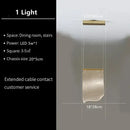 DecorBites™ LED Modern Ceiling Chandelier for Living Room Staircase Restaurant Attic Home