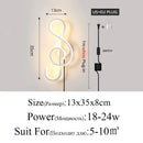 DecorBites™ LED Modern Wall Lamp for Bedroom, Living Room, Corridor, Hotel Lighting