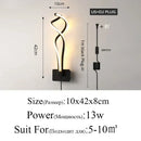 DecorBites™ LED Modern Wall Lamp for Bedroom, Living Room, Corridor, Hotel Lighting
