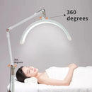 White adjustable led moon beauty floor lamp for bedroom treatments