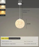 Modern led moon planet ceiling chandelier for bedroom lighting