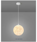 Modern led moon planet ceiling chandelier for bedroom lighting