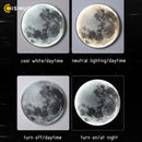 DecorBites™ LED Moon Wall Lamp: Modern Indoor Lighting for Bedroom and Living Room Decor