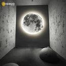DecorBites™ LED Moon Wall Lamp: Modern Indoor Lighting for Bedroom and Living Room Decor