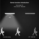 Slim white led motion sensor night light bedroom strip light
