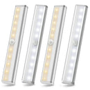 Slim white led motion sensor night light bedroom strip light