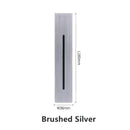 Modern silver led motion sensor wall lamps bedroom decor lighting