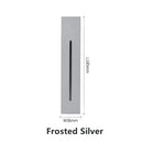 Modern silver led motion sensor wall lamps bedroom decor lighting