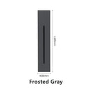 Modern silver led motion sensor wall lamps bedroom decor lighting