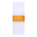 Modern gold led motion sensor wall light for hallway stairway bedroom