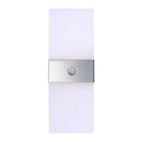 Modern gold led motion sensor wall light for hallway stairway bedroom