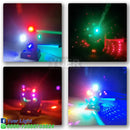 Modern black moving head ball laser strobe light living room spotlight