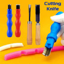 Blue carving knife for led neon light installation bedroom tool