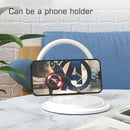 DecorBites™ LED Night Light with 15W Wireless Charger - Bedroom Decor Nightlight & Eye Protection