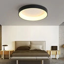 Modern white frosted glass led nordic ceiling light bedroom