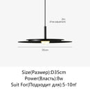 DecorBites™ LED Nordic Flying Saucer Chandelier - Modern Decor