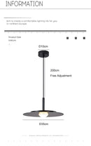 DecorBites™ LED Nordic Flying Saucer Chandelier - Modern Decor
