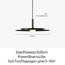 DecorBites™ LED Nordic Flying Saucer Chandelier - Modern Decor