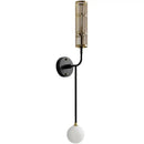 Modern gold and black led nordic wall sconce living room light