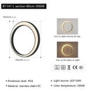 Modern minimalist led outdoor moon wall lamp courtyard sconce