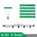 DecorBites™ LED Outdoor String Lights for Wedding Party