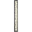 Modern black geometric outdoor wall lamp porch sconce light