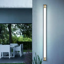 DecorBites™ LED Outdoor Wall Light Modern Waterproof IP65 Garden Wall Lamp Black Gold Sconce