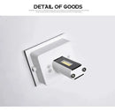 Modern brushed metal waterproof outdoor wall light garden sconce