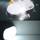 DecorBites™ LED Oval Wall Lamp Outdoor Ceiling Light Waterproof Garden Bathroom Lighting