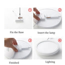 DecorBites™ LED Panel Ceiling Light 48w 36w 24w 18w for Bedroom Living Room Home Lighting