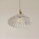 Modern faceted glass led pendant lamp stair light