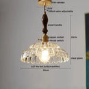 DecorBites™ LED Pendant Lamp Elegant Copper Glass Modern Style Hanging Light Fixtures