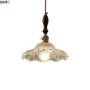 DecorBites™ LED Pendant Lamp Elegant Copper Glass Modern Style Hanging Light Fixtures