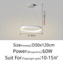 DecorBites™ LED Pendant Lamp: Modern Minimalist Style for Bedroom, Kitchen & Foyer