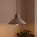 DecorBites™ LED Pendant Lamp Modern Style Home Lighting Living Room Study Bar White Flower Ceramic