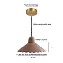 DecorBites™ LED Pendant Lamp Modern Style Home Lighting Living Room Study Bar White Flower Ceramic