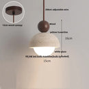 Modern white concrete led pendant lamp dining room lighting