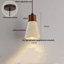 Modern white concrete led pendant lamp dining room lighting