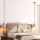 Japanese yellow travertine led pendant lamp for dining room