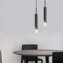 Modern black & gold led pendant lamps kitchen chandelier