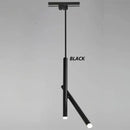 Minimalist white adjustable led pendant light for living room