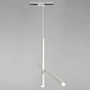 Minimalist white adjustable led pendant light for living room