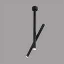 Minimalist white adjustable led pendant light for living room