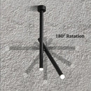 Minimalist black intersecting led pendant light for dining room