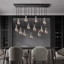 DecorBites™ LED Pendant Light Chandeliers for Living Room Staircase Indoor Lighting